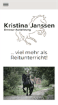 Mobile Screenshot of kristina-janssen.com